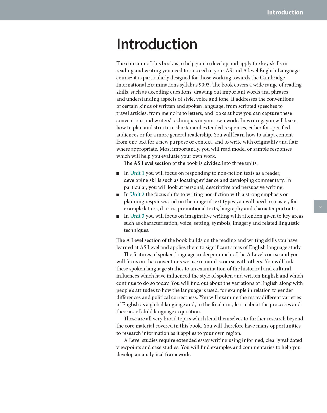 Cambridge International AS and A Level English Language Coursebook [ màu ]