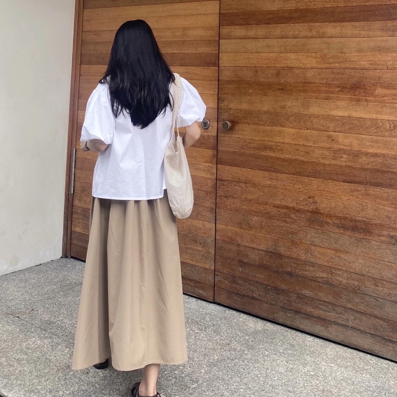 HOÀN TIỀN 15% - DOB - Áo tay bồng Seson A0922
