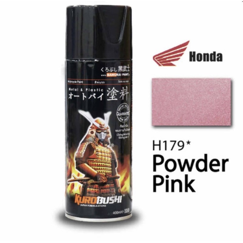 Chai sơn xịt Samurai màu hồng phấn H179