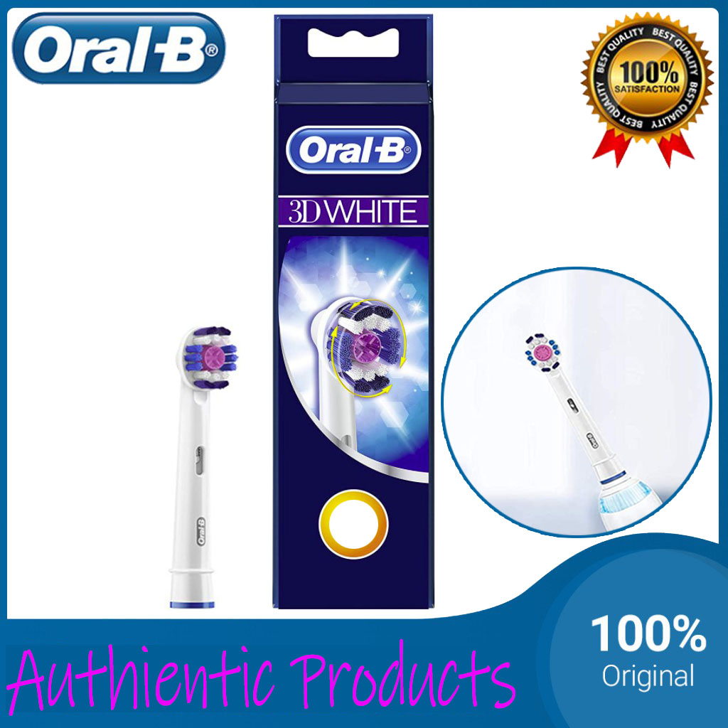 [Chính Hãng] Đầu bàn chải đánh răng điện Oral-B Genuine 3D White Power