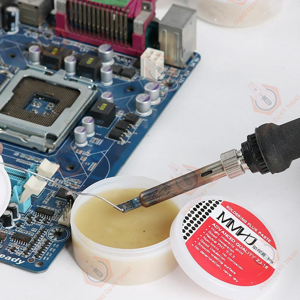 Mỡ trợ hàn thiếc, Mỡ Hàn soldering paste Giá Rẻ 30g/15g _ [Shop Dụng Cụ Kỹ Thuật]
