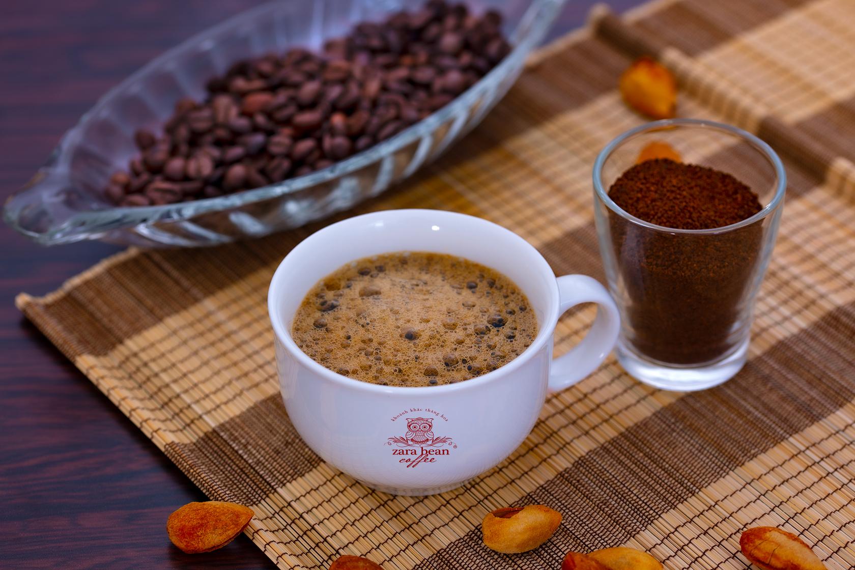 [HCM]Cà phê rang xay pha phin Robusta - Combo 3 hộp x 500g