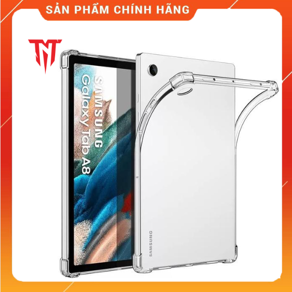 Ốp lưng trong suốt / Nhám  silicon dùng cho Samsung Tab S7 FE/ S7 Plus / S8 / S8 Plus/ S8 Ultra / S7 /S7 Wifi / A8 / A7 / A7 lite / T295