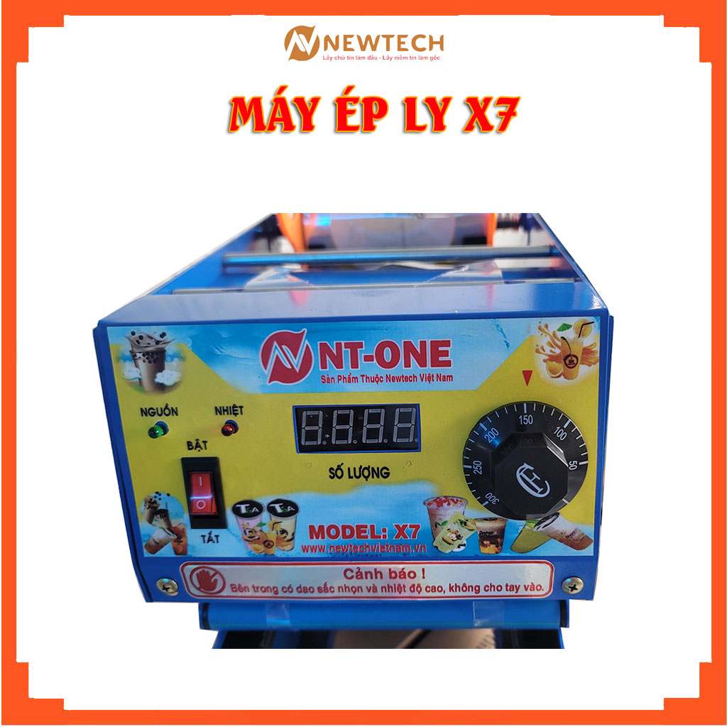 Máy ép ly Newtech X7/ NT1001/- Ép ly 300-700ml