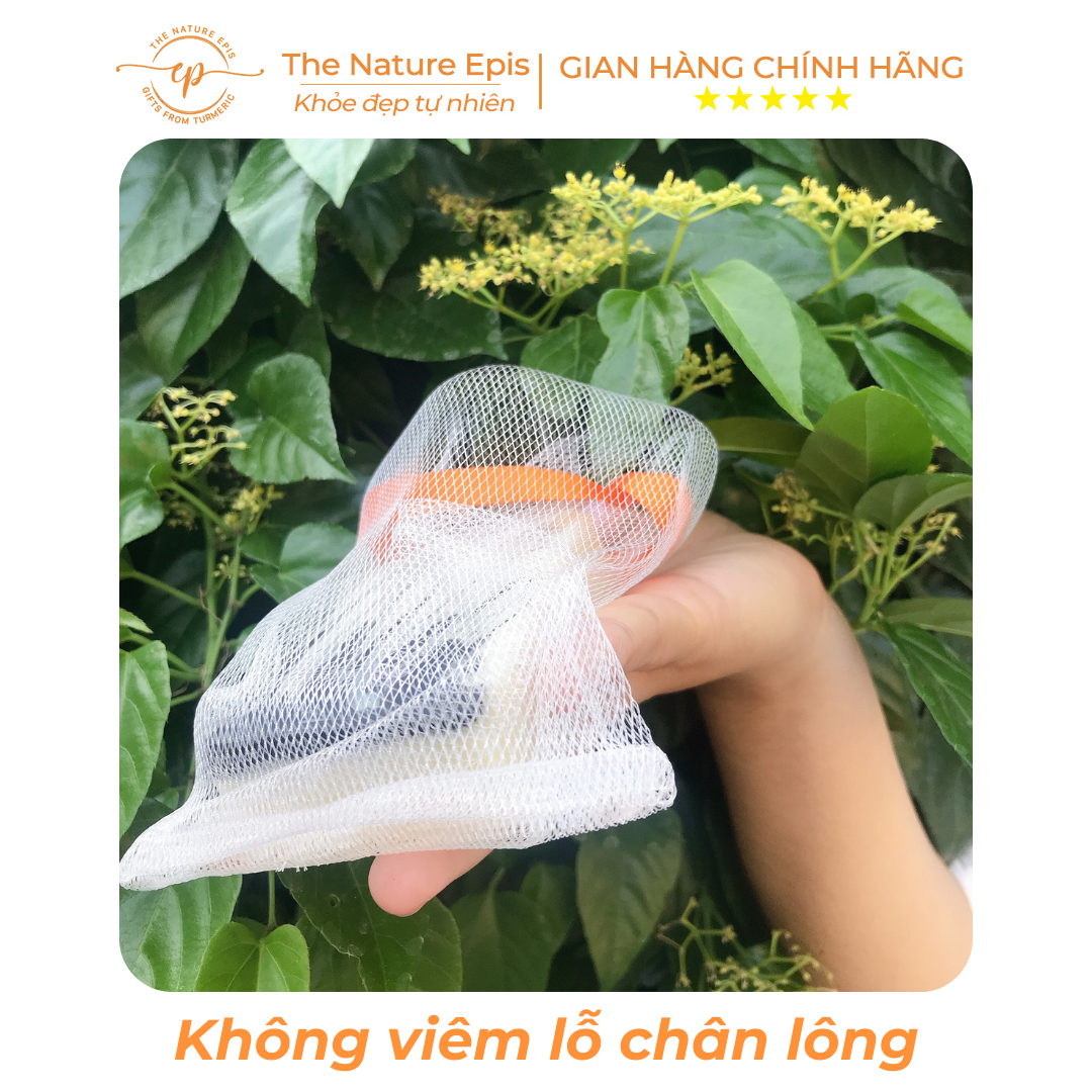 Túi Lưới Đựng Xà Bông, Tạo Bọt Siêu Mịn