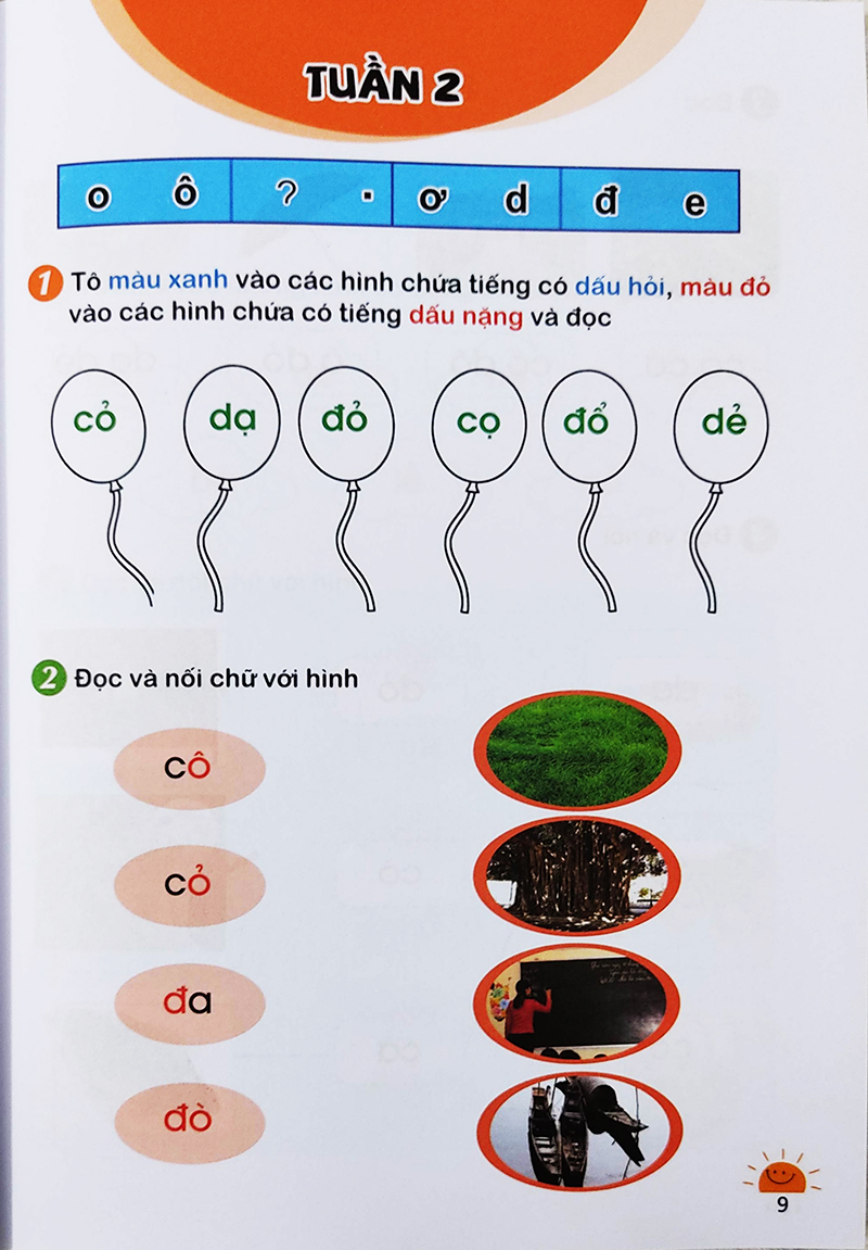 Sách cho bé - Cùng em luyện đọc tiếng Việt lớp 1