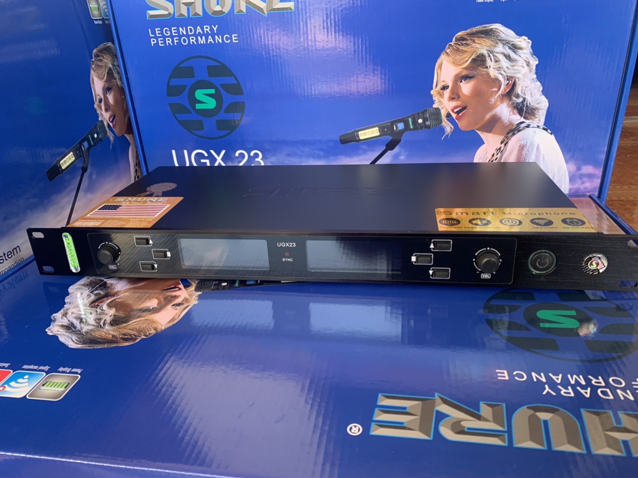Micro không dây shure UGX23 loại 1