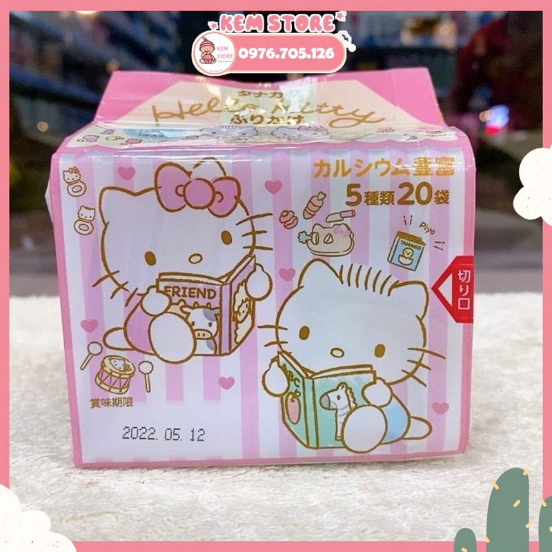 Gia Vị Rắc Cơm Thập Cẩm Hello Kitty Nhật Bản - Thorakao Cosmetics