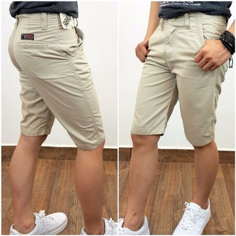 Quần short nam kaki
