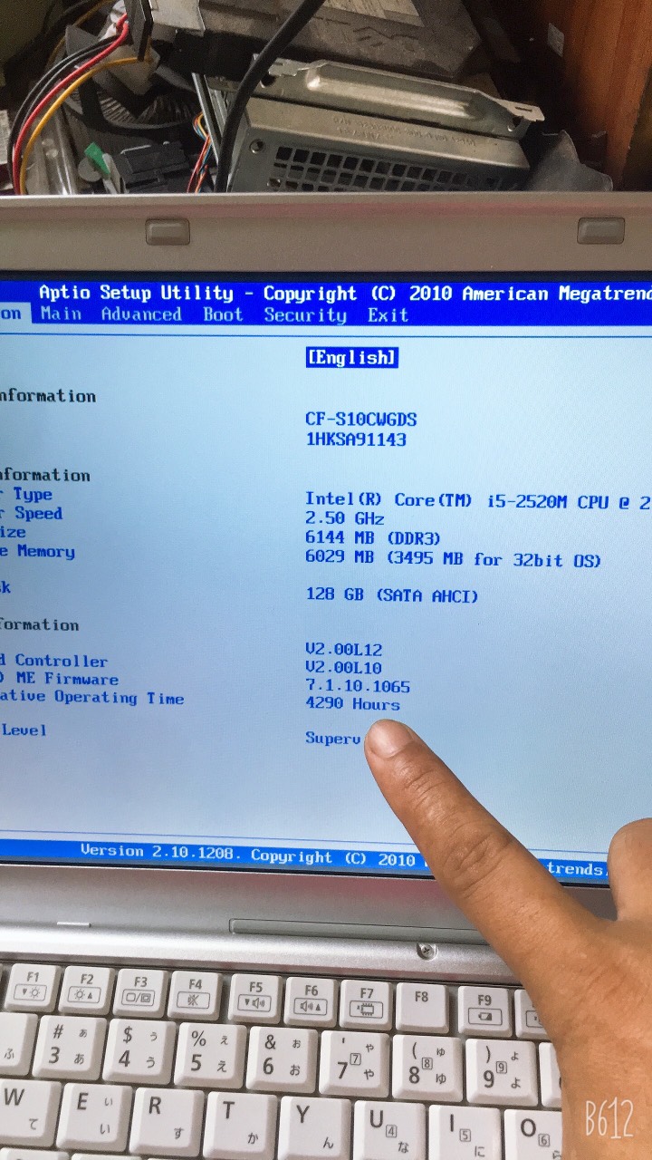 [HCM]Laptop  Panasonic  CF-N10 Core i5 đẳng cấp doanh nhân