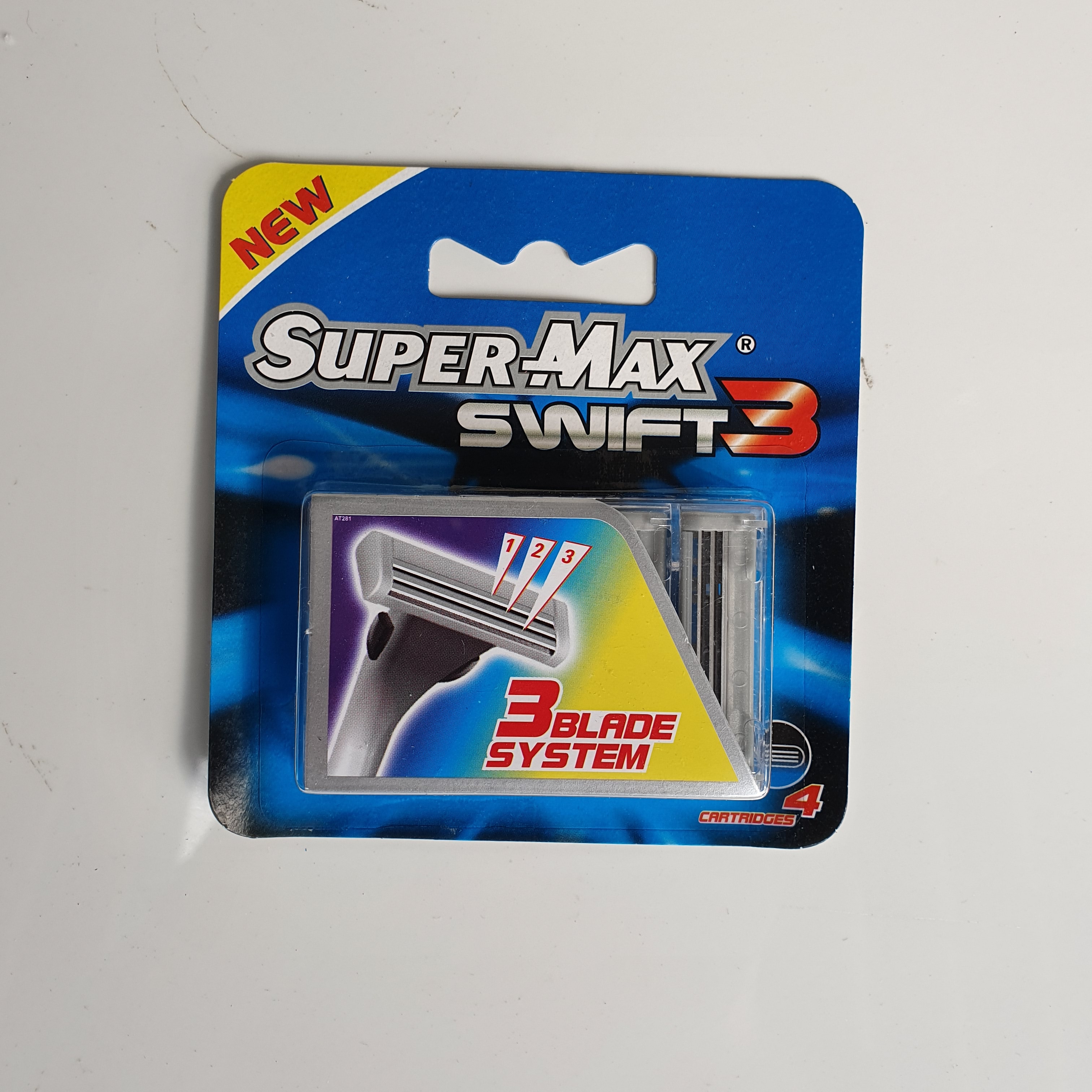 Combo 3 Hộp dao thay đầu lưỡi SuperMax Swift 3 (Hộp 4 lưỡi)