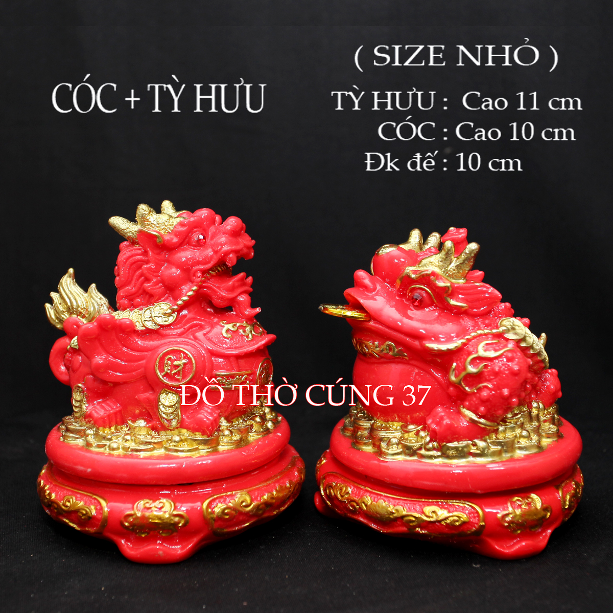 Cóc + tỳ hưu phong thủy