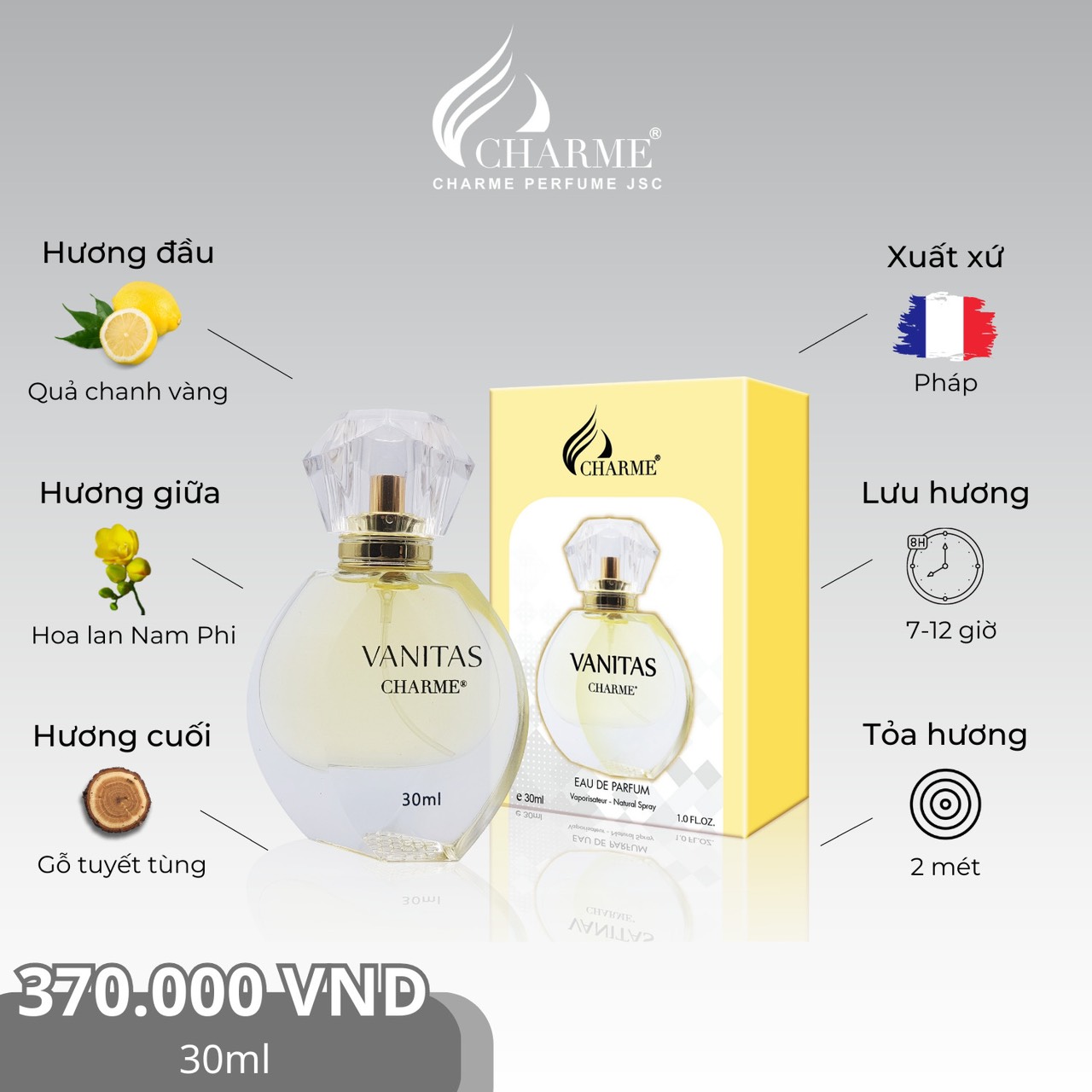 Vanilla Perfume 50ml