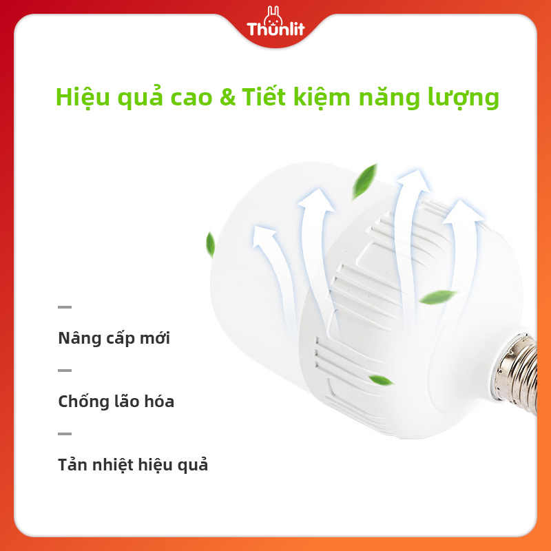 Bóng đèn LED Thunlit 10w E27 ánh sáng trắng chất lượng cao