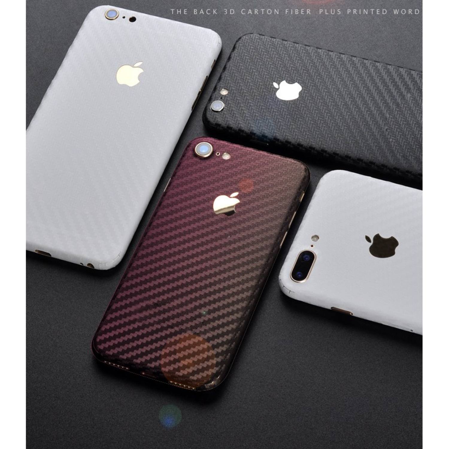 miếng dán skin iρhone 6 , 6 plus vân carbon 4D