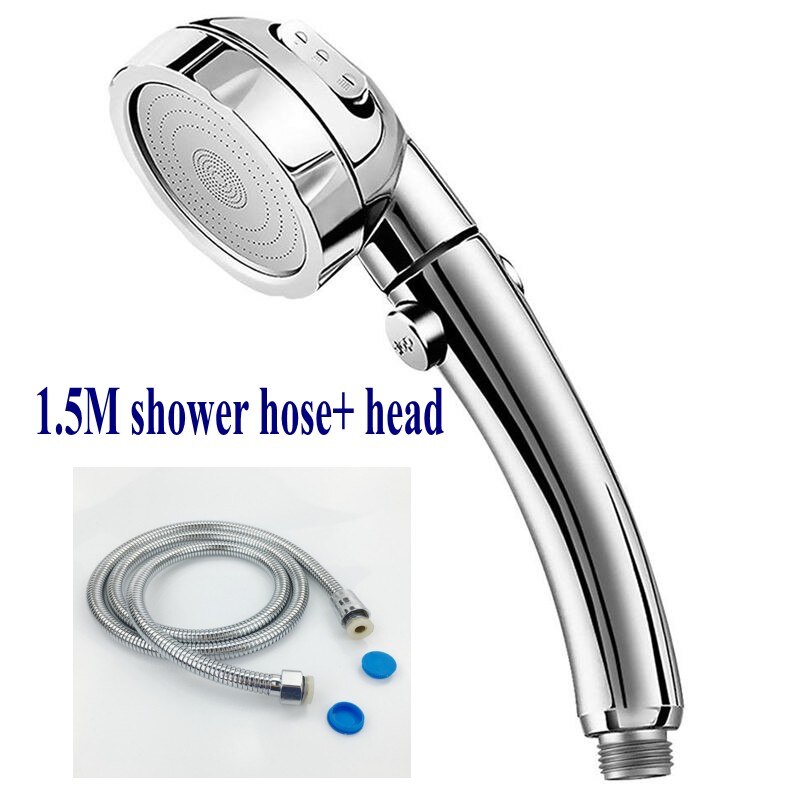 High Pressure Shower Head 360 Degrees Rotating 3 Mode Rainfall Powerful