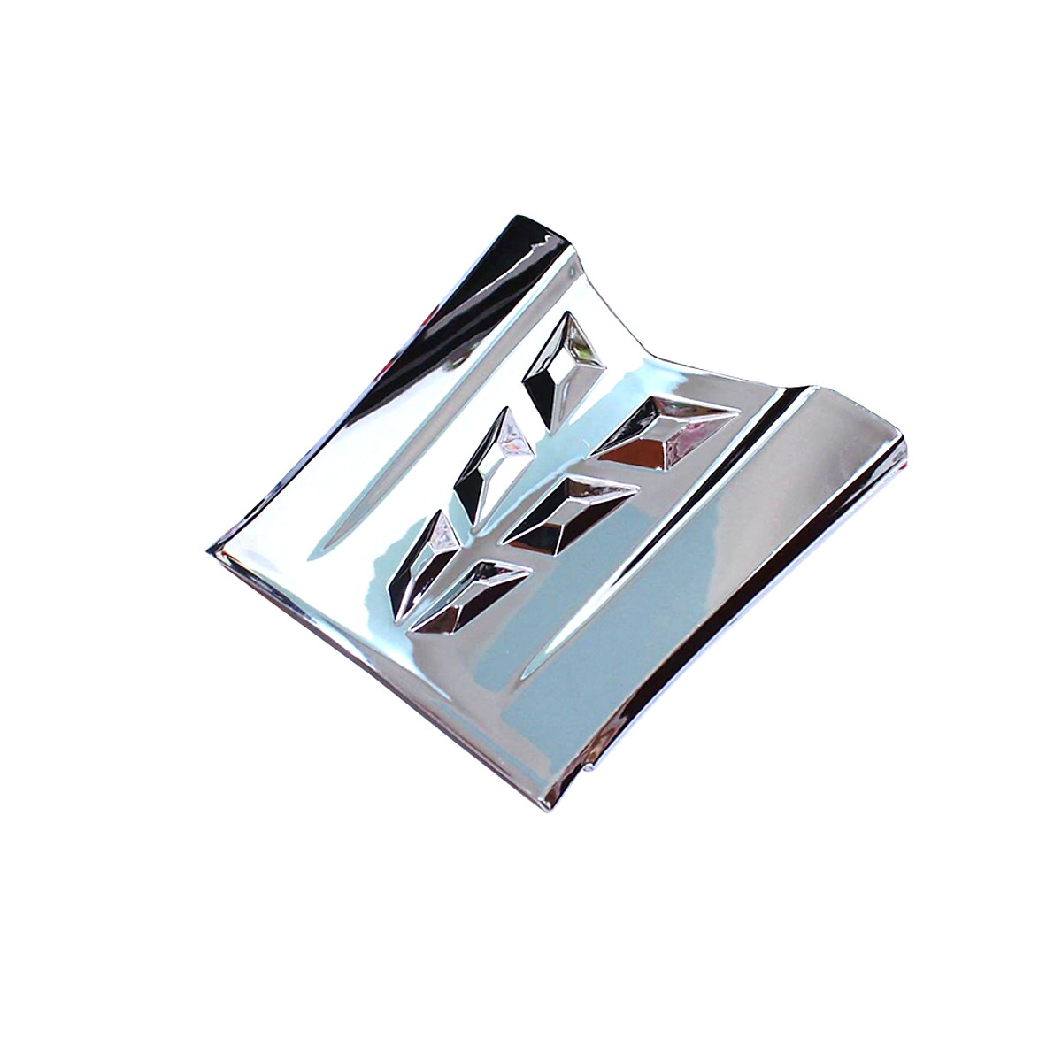 Ốp nắp xăng xe AIR BLADE 2016-2019 (bạc / ca rô)