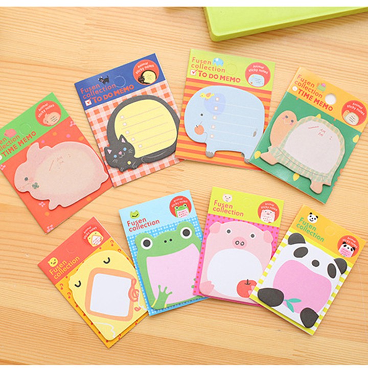 Combo 2 Giấy Ghi Chú - Giấy Note siêu Cute