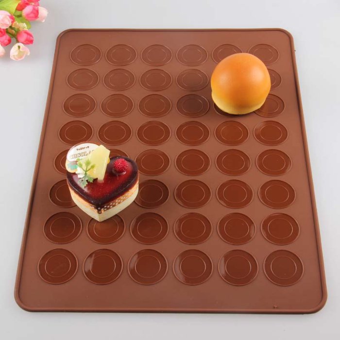 [THANH LÝ] Khuôn silicon macaron 48 lỗ