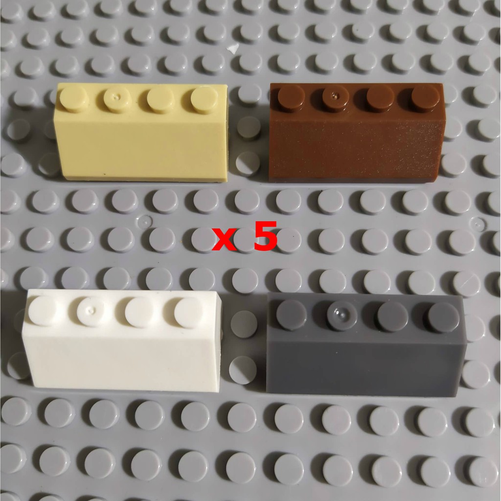 Combo 5 gạch vát dốc 2x4 no.551 - phụ kiện moc