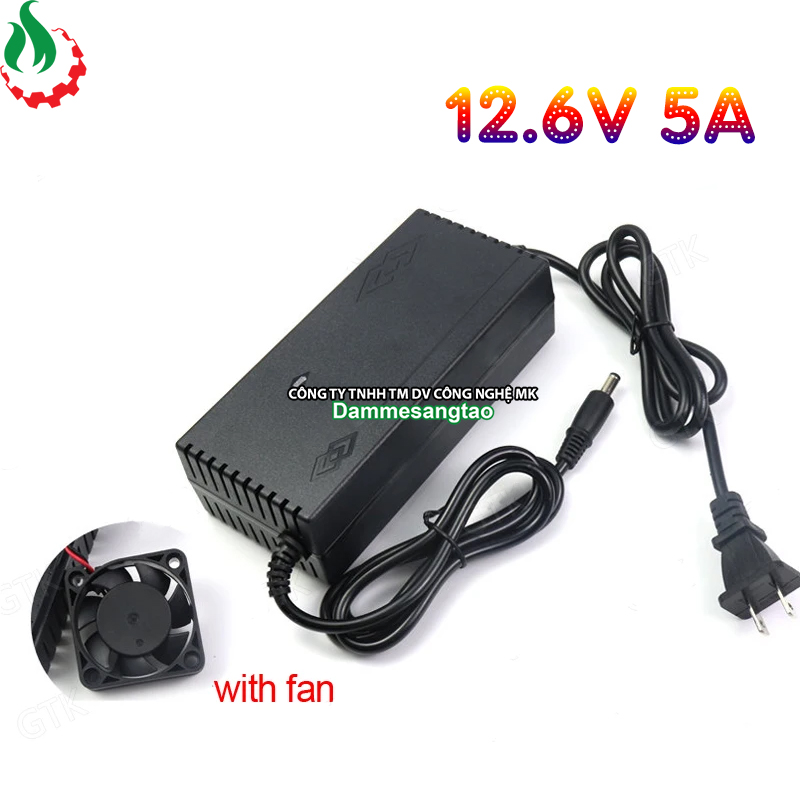 Sạc 3S 5A 12.6V dùng cho pin Li-ion 3.7V