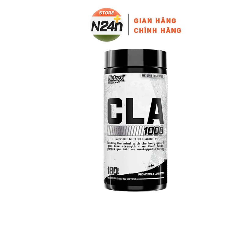 Viên uống hỗ trợ đốt mỡ nutrex lipo6 cla 180 viên authentic