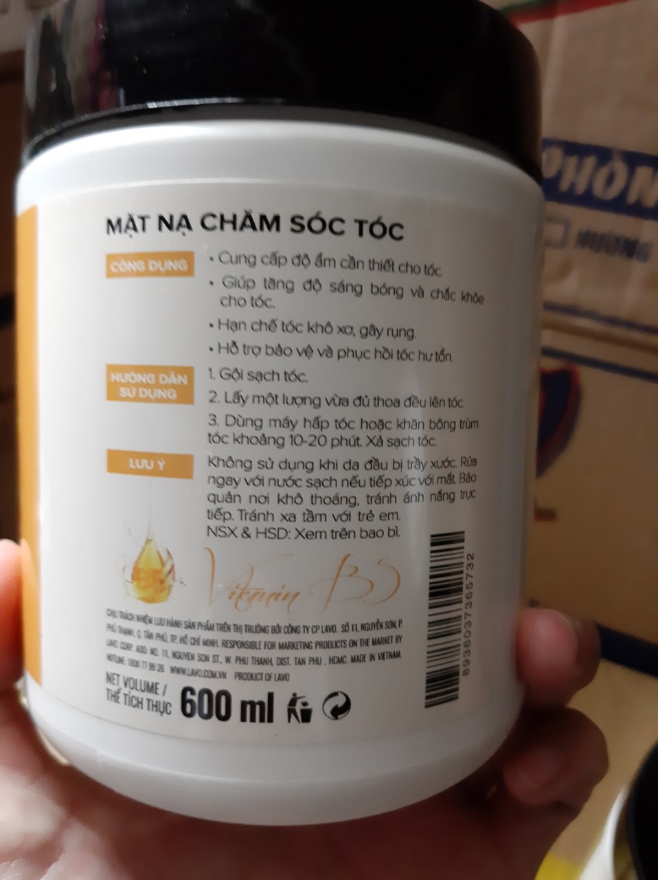 Mặt Nạ Chăm Sóc Tóc SPALINE EC EXTREME CARE 600ML