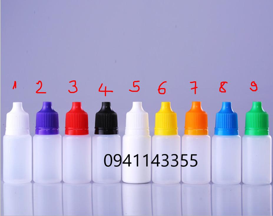 [HCM]50 Chai nhựa nhỏ giọt nhỏ mũi nhỏ mắt 5ml 10ml bộ 50 cái