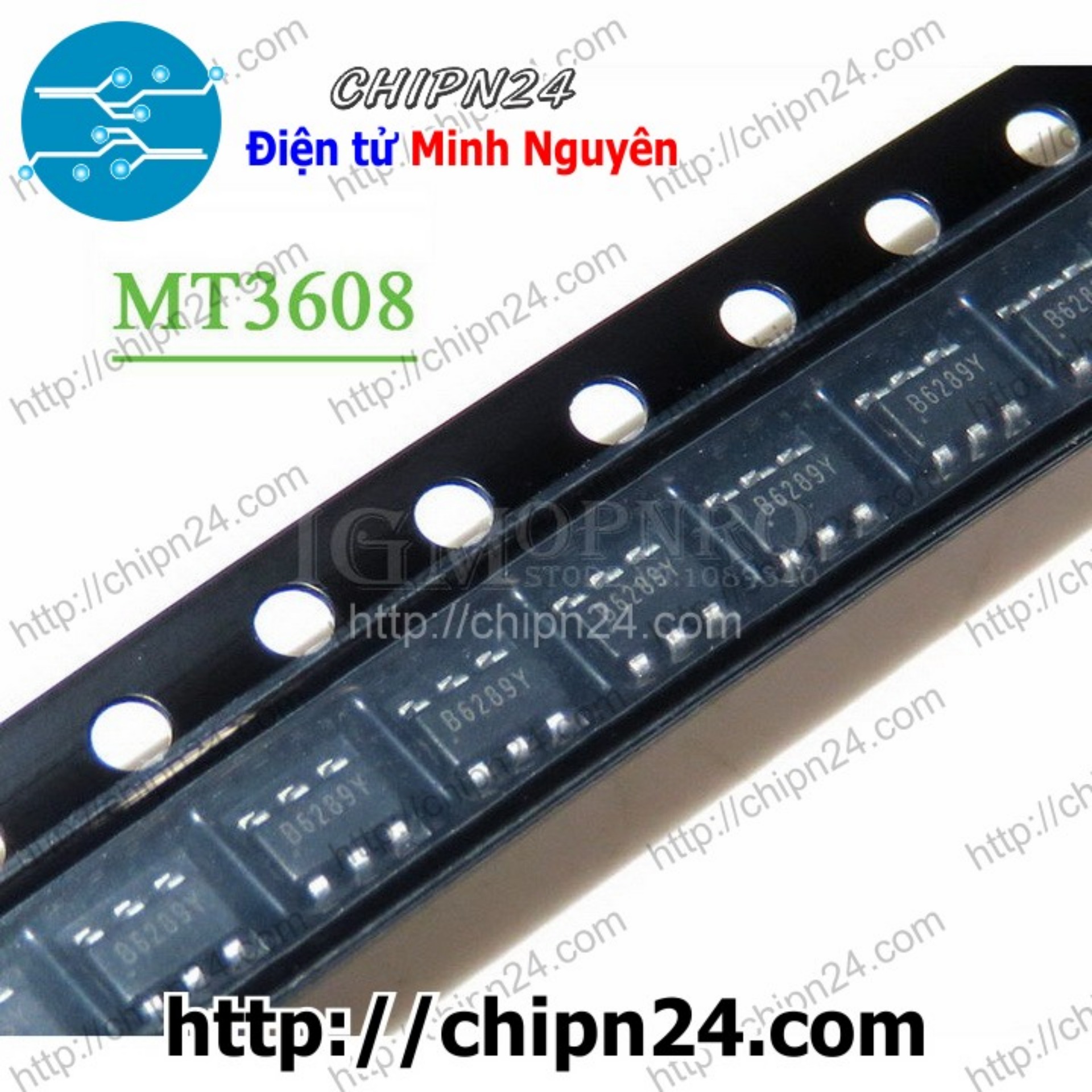 Ic dán mt3608 sot23-6