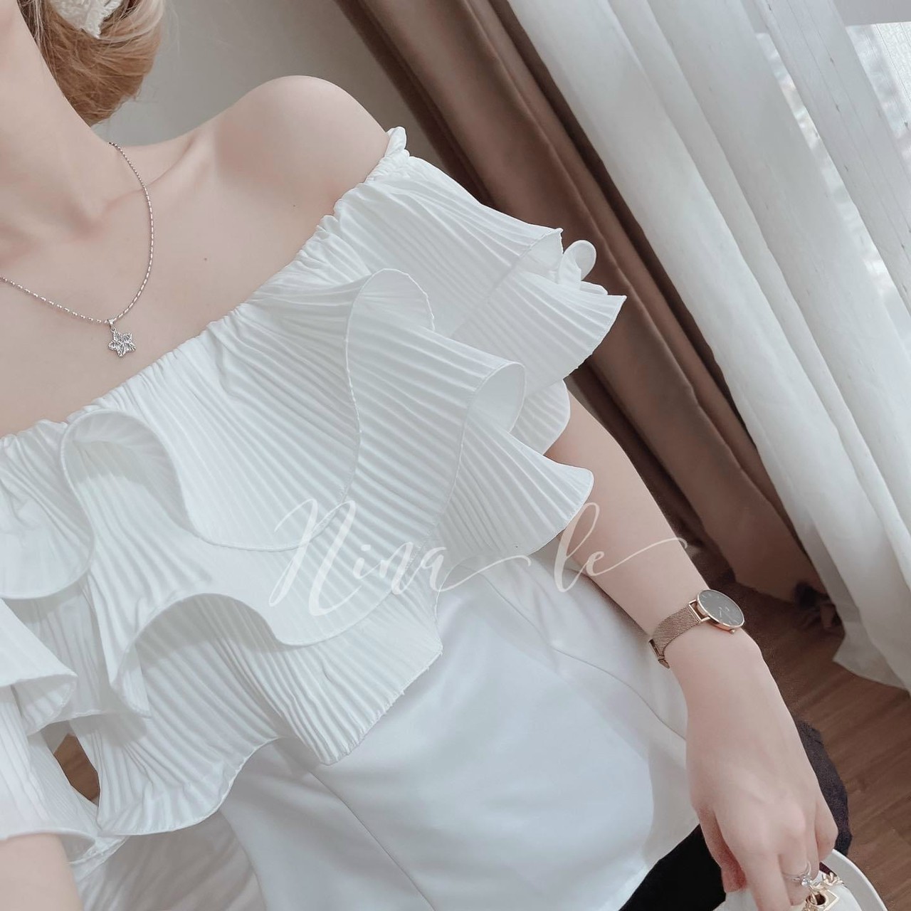 Sét Áo Dập Ly + Chân Váy