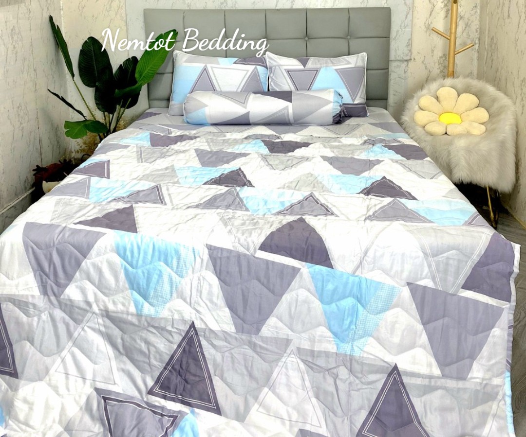 ☪️Super new items☪️ Tencel high-grade Tencel silk quilt set antimicrobial soft breathable extra fine bedding sheet bedding