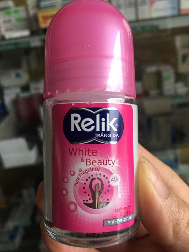 Lăn Khử Mùi Trắng Da RELIK 25ml