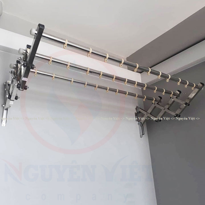 SÀO PHƠI ĐỒ THÔNG MINH INOX THANH DÀI 1.4m