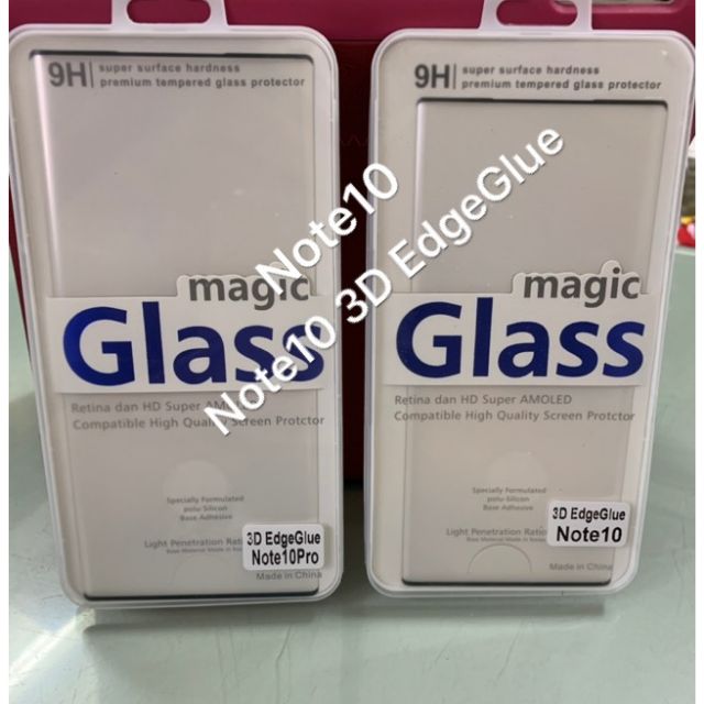 Dán Full Màn 3D Edge Glue Cho SS Note 10 / Note 10 Plus