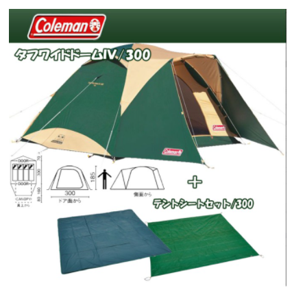 Lều Coleman Tough Wide Dome IV/300