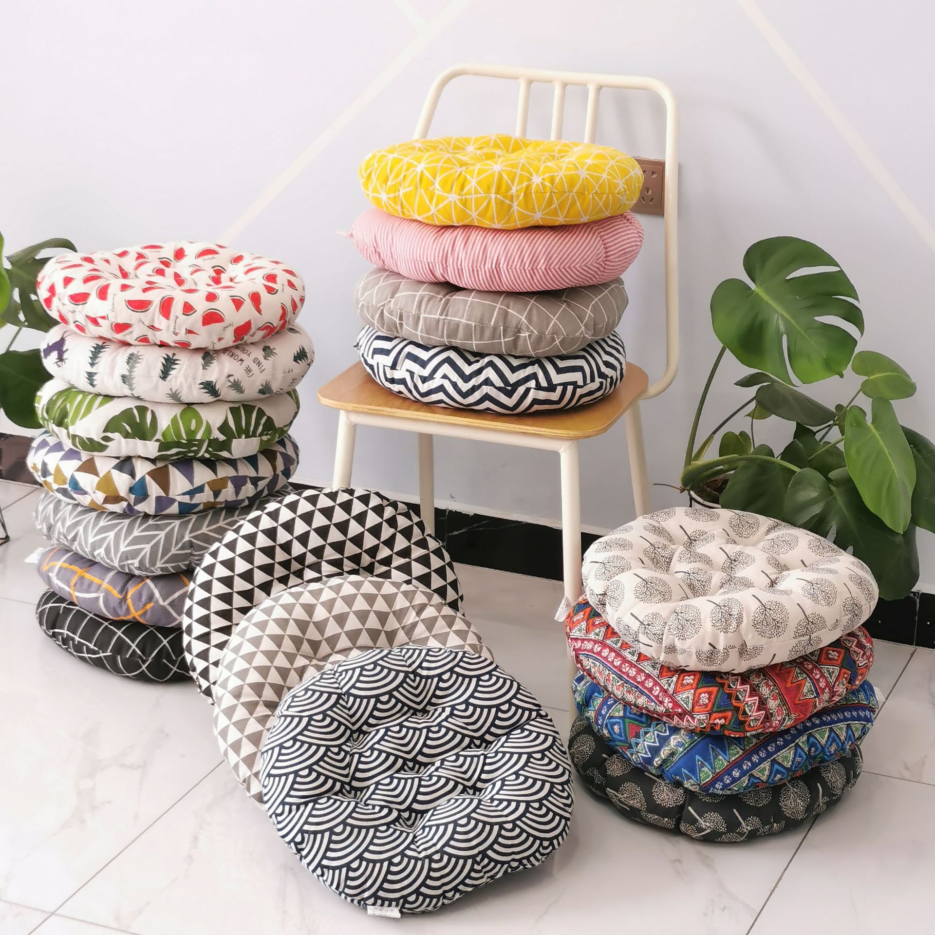 Đệm ngồi bệt- đệm lót ghế ngồi văn phòng sofa - đệm tựa lưng đa năng