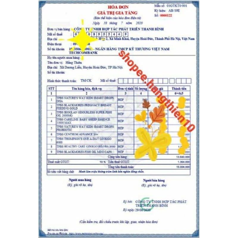 [2024][Mẫu Mới] Bổ Não Úc Ginkgo 100V