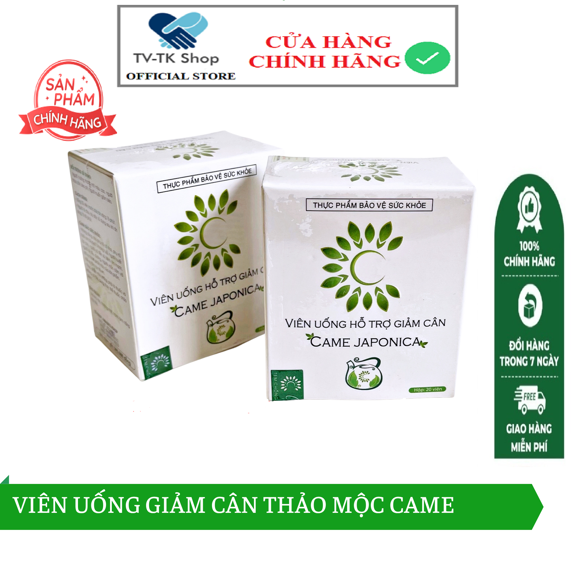 Viên uống giảm cân tinh hoa trà came japonica - giảm cân nhanh chóng an toàn
