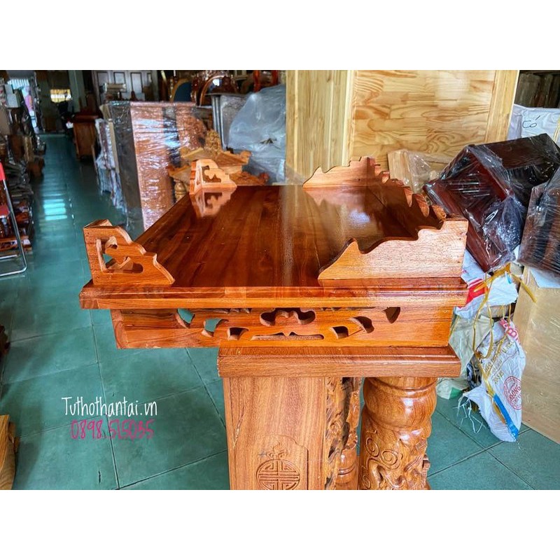 Bàn thờ treo tường Rồng 80cm