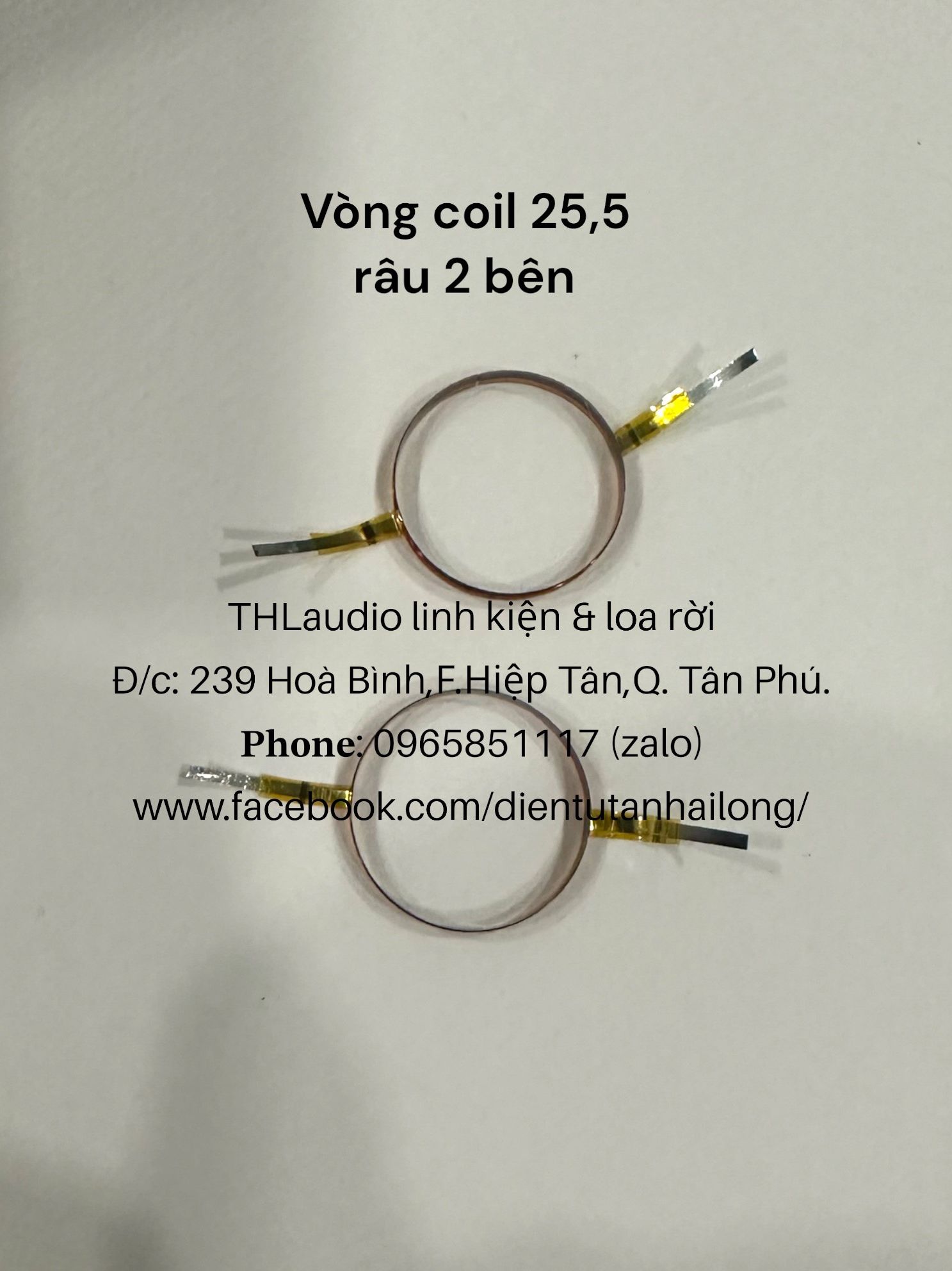 Vòng coil Treble 25.5
