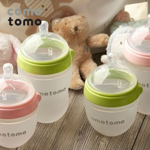 [Hoàn Tiền 10%]Bình sữa silicon núm siêu mềm cho bé 150ml/250ml