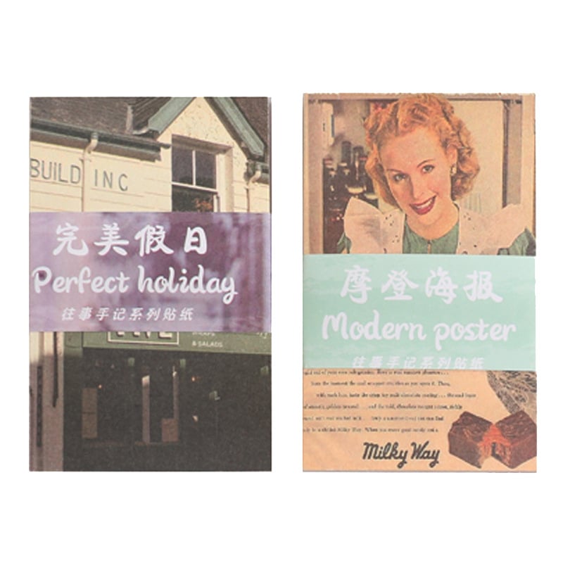 Sticker họa tiết trang trí Scrapbook, sổ tay, vở  - [ 129 ]