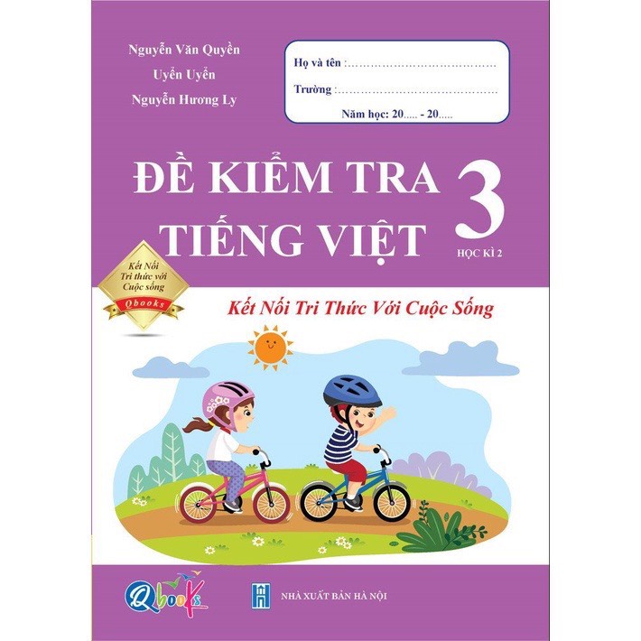 Sách - Đề Kiểm Tra Tiếng Việt Lớp 3 - học kì 2