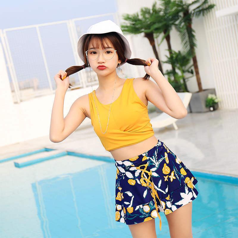 Bộ Đồ Bơi Bikini 2 Mảnh 3 Chi Tiết Trẻ Trung
