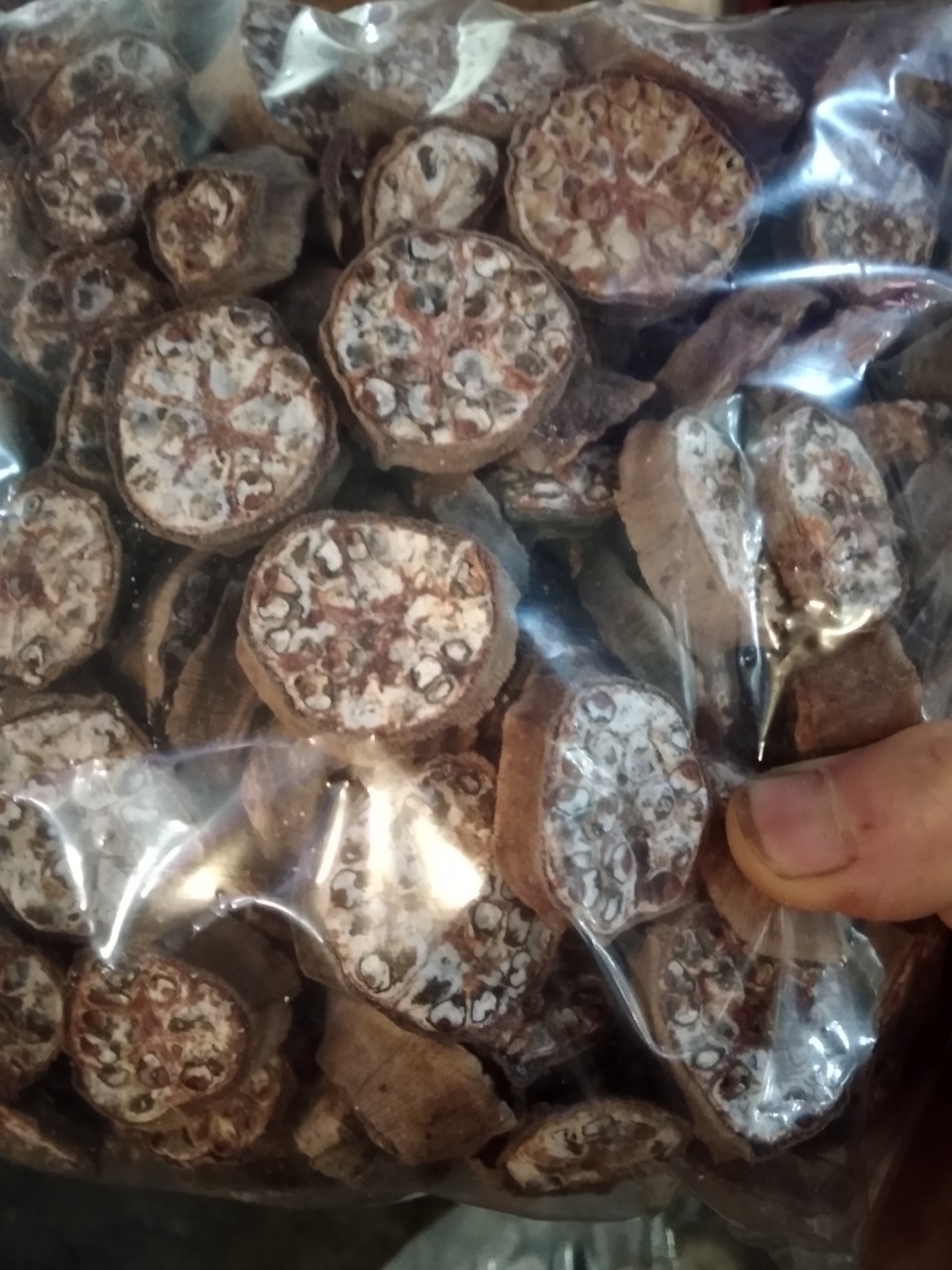 1kg Chuối hột thái lát khô