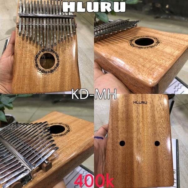 ✖✈✺ Đàn Kalimba 17 Phím Hluru KD-MH và KD-WA (Gỗ Mahogany Walnut) - Nhạc Cụ Tiến Mạnh Music
