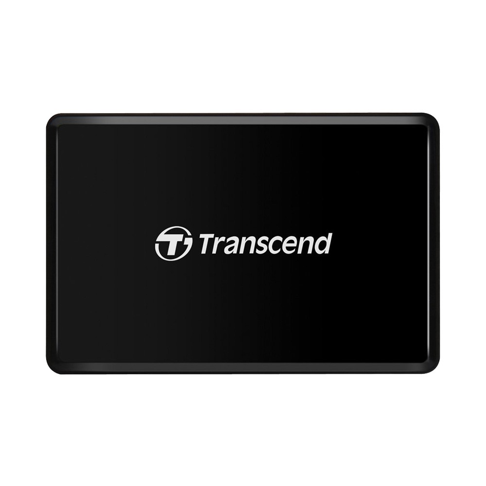 Đầu đọc thẻ 3.1 Transcend RDF8 Multi Card Reader - hỗ trợ 3 khe MicroSD/SD/CF (Đen) phụ kiện 1986