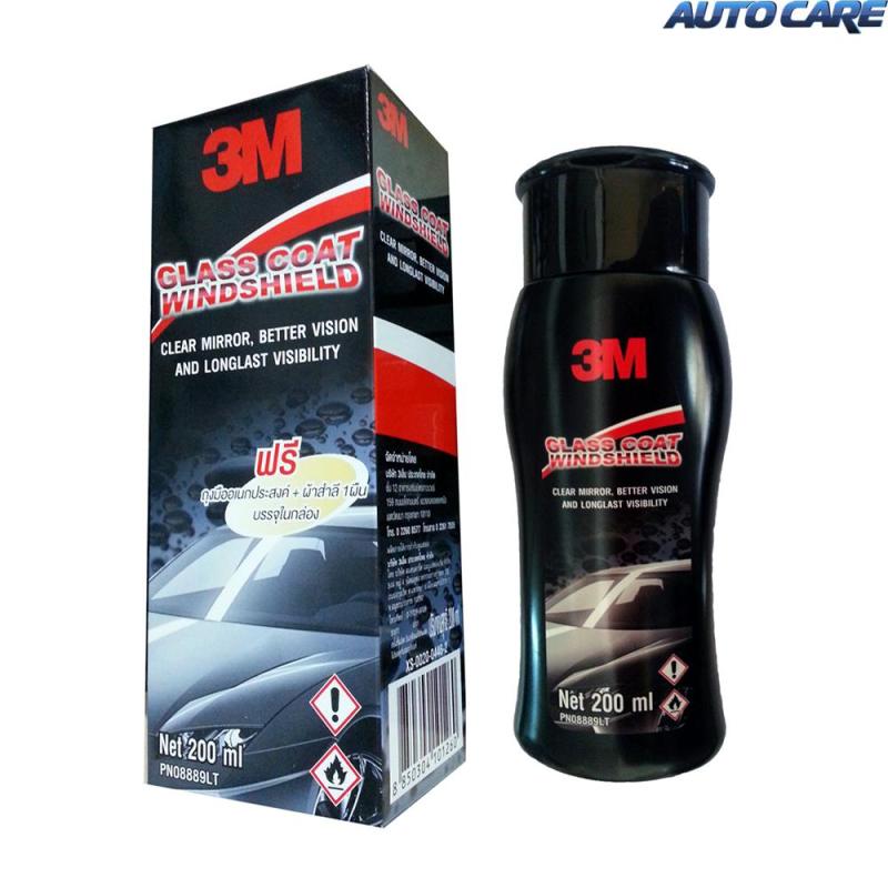 Dung Dịch Chống Bám Nước Trên Kính Xe 3M Glass Coat Windshield 200ml
