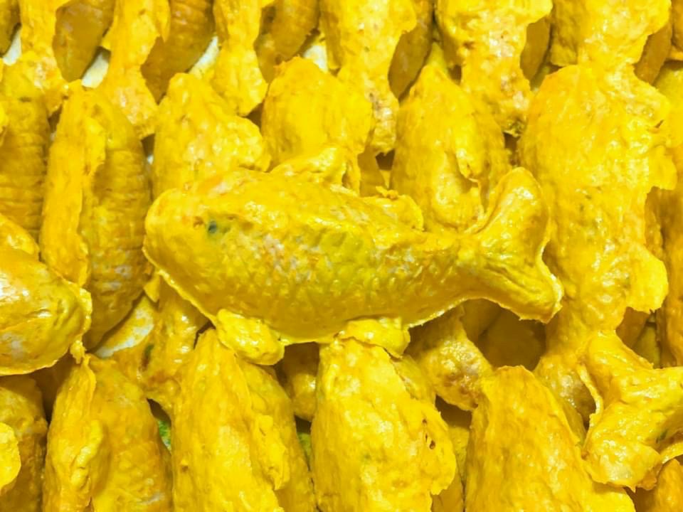 Chả hoa cá chép con 500gr (giao hoả tốc tpchm)