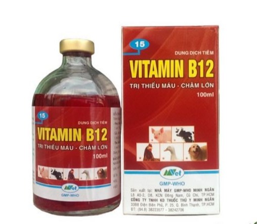 Vitamin B12 Thú ý, giúp Giả Độc Cho Lan lọ 100ml